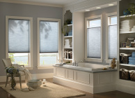 Image of bathroom window shades